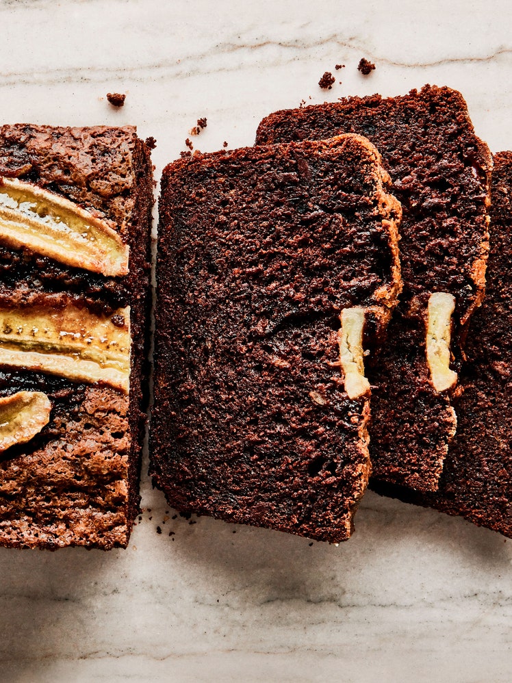 Blackout Chocolate Banana Bread