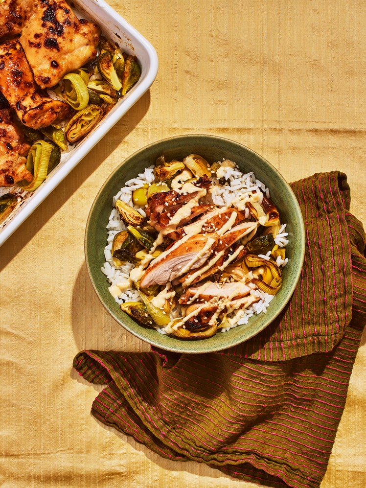 Miso-mayo Chicken Bowl
